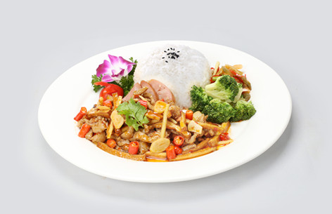 蒸烩煮香干肉丝外卖预制菜料理包批发