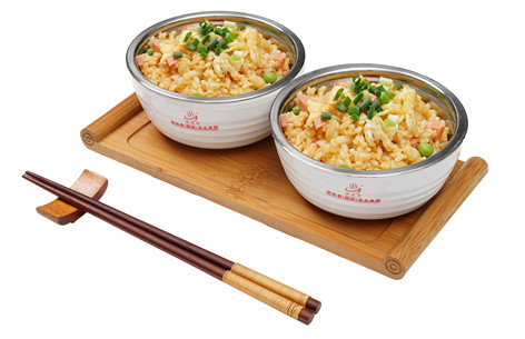 蒸烩煮火腿蛋炒饭快餐加热即食速食方便料理包