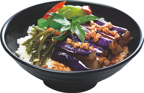蒸烩煮红烧茄子外卖预制菜料理包